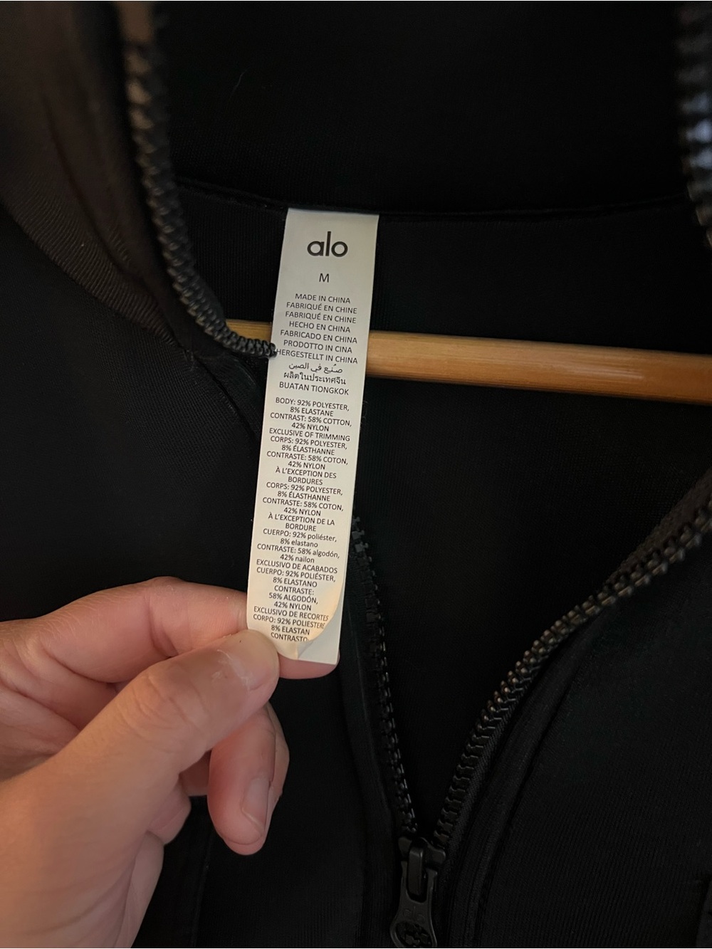 ALO Cropped Engage Cargo Parka Jacket size M - Picture 5 of 7